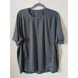 Mondetta Outdoor Project Performance Mens Activewear Stretch T Shirt Gray XL